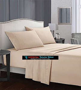 Beige Bedding Set