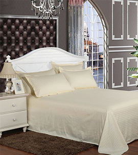 Cream White King Size Bedding Set