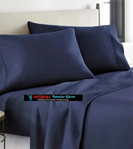 Navy Blue Bedding Set