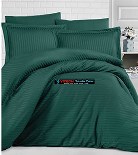 Green King Size Bedding Set