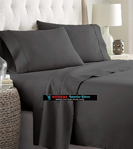 Black Cotton Bedsheets