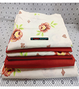 Brown Mix and Match Cotton Bedsheets