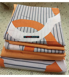 Orange Mix and Match Cotton Bedsheets