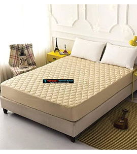 Beige water proof Matress protector